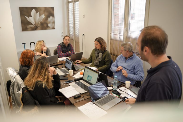 Équipe Evocime en réunion